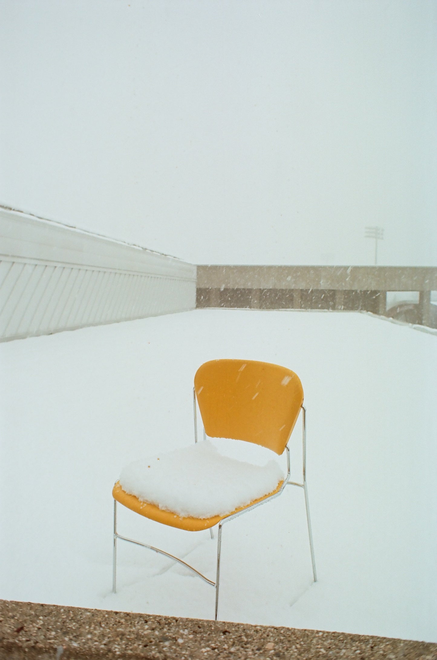 Snowy Chair in Burnaby