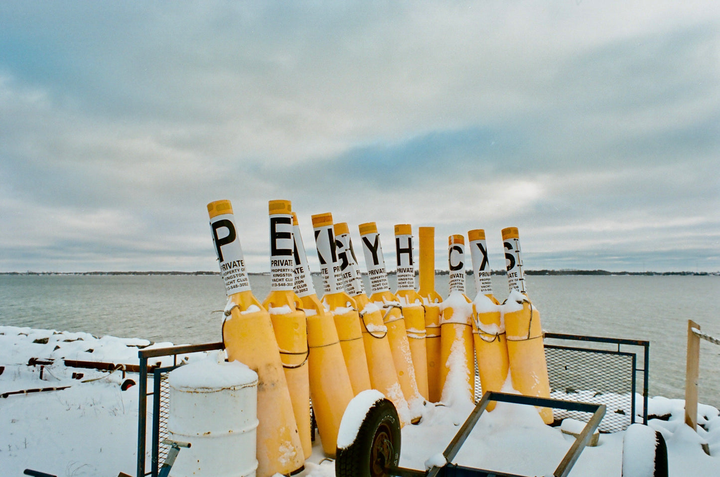 Frozen Buoys